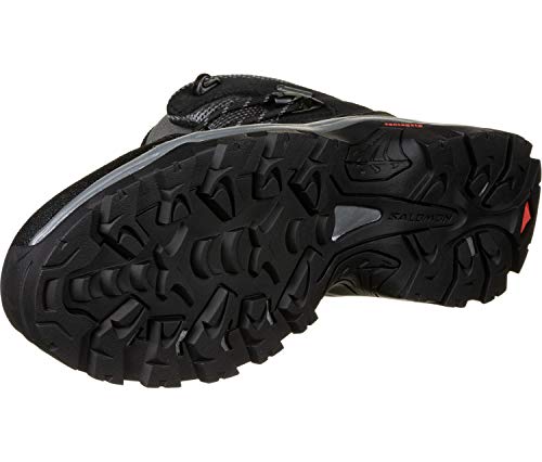 Salomon Authentic Gore-Tex (impermeable) Hombre Zapatos de trekking, Gris (Magnet/Black/Quiet Shade), 40 EU