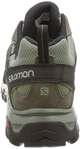 Salomon Evasion 2 GTX, Zapatillas de Senderismo Hombre, Gris/Negro (Castor Gray/Black/Chive), 42 EU