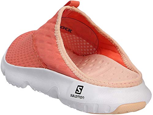 Salomon Reelax Slide 5.0 Mujer Zapatos de recuperación, Rojo (Persimon/White/Almond Cream), 40 EU