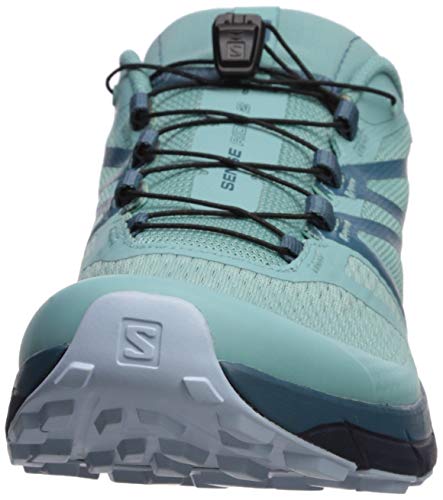 Salomon Sense Ride 2 GTX Invisible Fit W Trail Running - Zapatillas de running para mujer, Nile Blazer azul marino, 44 EU