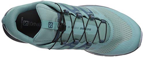 Salomon Sense Ride 2 GTX Invisible Fit W Trail Running - Zapatillas de running para mujer, Nile Blazer azul marino, 44 EU