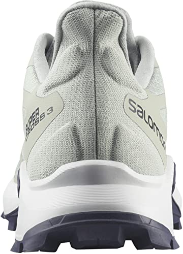 SALOMON Shoes Supercross 3 W, Zapatillas de Running Mujer, Wrought Iron/Nimbus Cloud/Mysterios, 38 EU