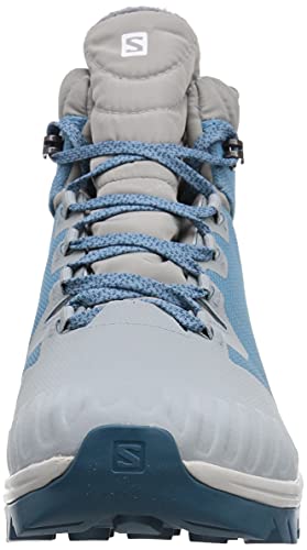 SALOMON Shoes Vaya Blaze TS CSWP, Botas de Nieve Mujer, Delphinium Blue/Quarry/Mallard Blue, 42 EU
