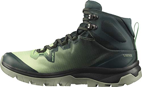 SALOMON Shoes Vaya, Zapatillas de Hiking Mujer, Multicolor (Green Gables/Spruce Stone/Shadow), 36 EU