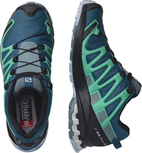 SALOMON Shoes XA Pro 3D v8 GTX W, Zapatillas de Running Mujer, Legion Blue/Trooper/Mint Leaf, 39 1/3 EU