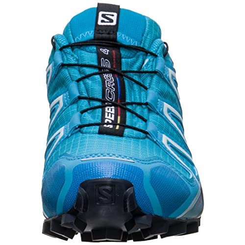 Salomon Speedcross 4 Gore-Tex, Zapatos de Trail Running Mujer, Bluebird/Icy Morn/Ebony, 38 2/3 EU