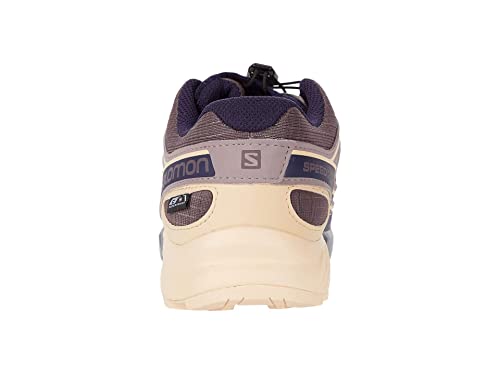 Salomon Speedcross Climasalomon Waterproof (impermeable) Junior unisex-niños Zapatos de trail running, Azul (Flint/Evening Blue/Bellini), 34 EU
