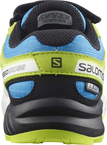 Salomon Speedcross Climasalomon Waterproof (impermeable) Kids unisex-niños Zapatos de trail running, Azul (Hawaiian Ocean/Evening Primrose/Charlock), 30 EU