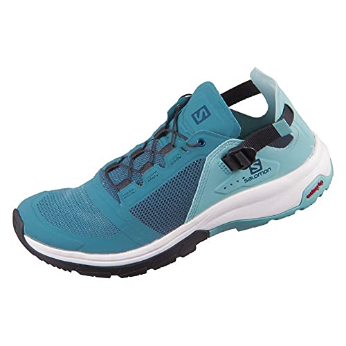 Salomon Tech Amphib 4 Mujer Zapatos de trekking, Azul (Hydro/Nile Blue/Poseidon), 40 EU