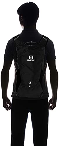 Salomon Trailblazer 10 Mochila para Trekking Unisex, Perfecta para Correr, Senderismo y Ciclismo, Negro, Capacidad Máxima de 10 Litros