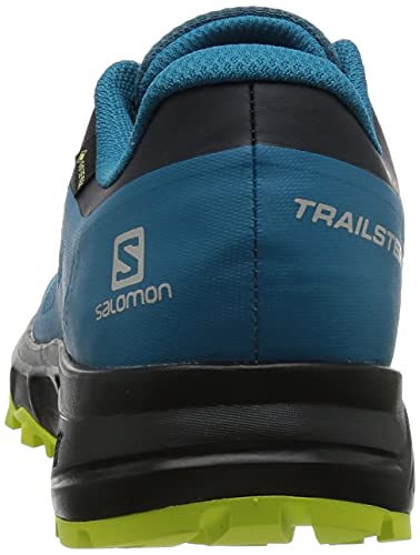 Salomon Trailster 2 Gore-Tex (impermeable) Hombre Zapatos de trail running, Azul (Lyons Blue/Navy Blazer/Evening Primrose), 40 ⅔ EU