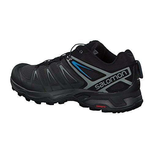 Salomon X Ultra 3 Hombre Zapatos de trekking, Negro (Phantom/Black/Hawaiian Surf), 40 ⅔ EU
