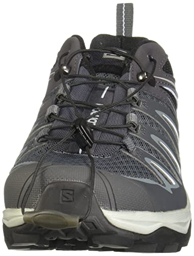 Salomon X Ultra 3 Mujer Zapatos de trekking, Gris (Stormy Weather/Ebony/Cashmere Blue), 38 ⅔ EU