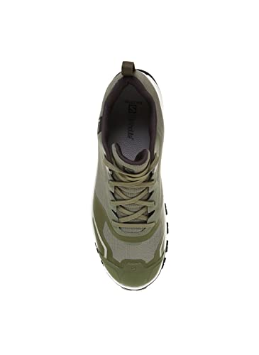 Salomon XA Collider 2 Gore-Tex (impermeable) Hombre Zapatos de trail running, Verde (Deep Lichen Green/White/Wrought Iron), 41 1/3 EU