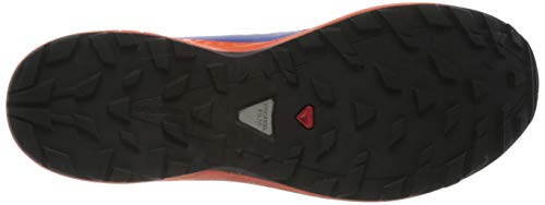 Salomon XA Enduro, Zapatillas de Trail Running Hombre, Azul (Surf The Web/Flame/Black), 40 2/3 EU