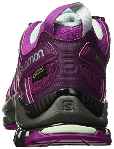 Salomon XA Pro 3D GTX W, Zapatillas de Trail Running Mujer, Violeta (Hollyhock/Dark Purple/Eggshell Blue), 37 1/3 EU