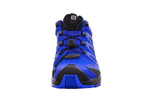 Salomon XA Pro 3D V8 Gore-Tex (impermeable) Hombre Zapatos de trail running, Azul (Turkish Sea/Black/Pearl Blue), 40 EU