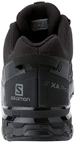 Salomon XA Pro 3D V8 Gore-Tex (impermeable) Hombre Zapatos de trail running, Negro (Black/Black/Black), 40 EU