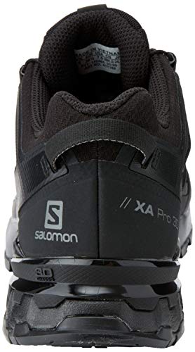 Salomon XA Pro 3D V8 Gore-Tex - Zapatos de Running, Mujer, Negro (Black/Black/Phantom), 44 EU
