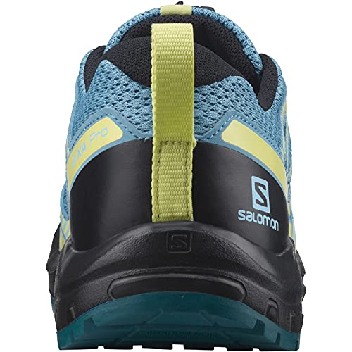 Salomon XA Pro V8 unisex-niños Zapatos de trail running, Azul (Delphinium Blue/Black/Charlock), 32 EU