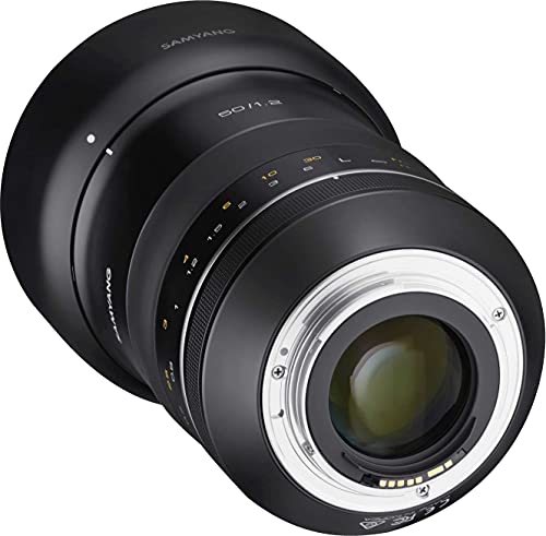 Samyang SA8020 - Objetivo XP 50mm F/1.2 AE (Canon DSLR apertura F1.2, lentes asféricas y de alta refracción, 50 megapíxeles para foto y 8K vídeo)