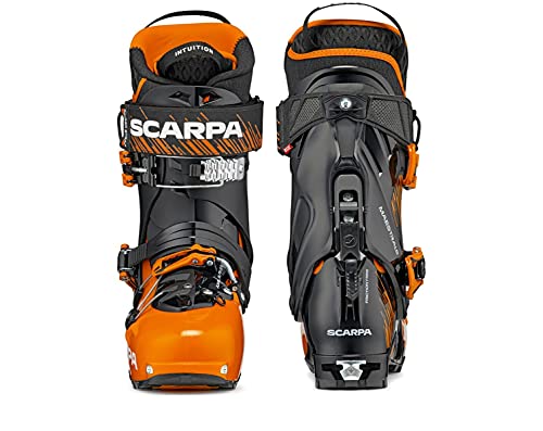 SCARPA Maestrale Alpine Touring Botas de esquí para esquí de travesía y descenso - naranja/negro - 26.5