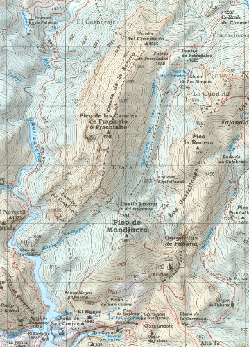 Sierra y Cañones de Guara Parque Nacional 1:40.000 senderismo y ciclismo mapa topográfico ALPINA (España)