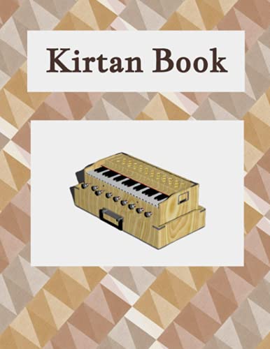 Sikh Punjabi Kids or Adults Kirtan Keertan Wide Ruled Notebook Lined To Write Shabads Sargums for Harmonium Vaaja or Notes for School