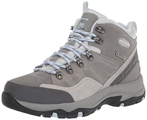 Skechers Trego Rocky Mountain, Zapatillas para Caminar Mujer, Grey, 37 EU