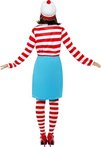 Smiffy's - Disfraz de Wally para mujer, talla UK 8-10 (39504S)