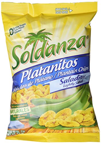 Soldanza, Plátano deshidratado - 24 de 71 gr. (Total: 1700 gr.)