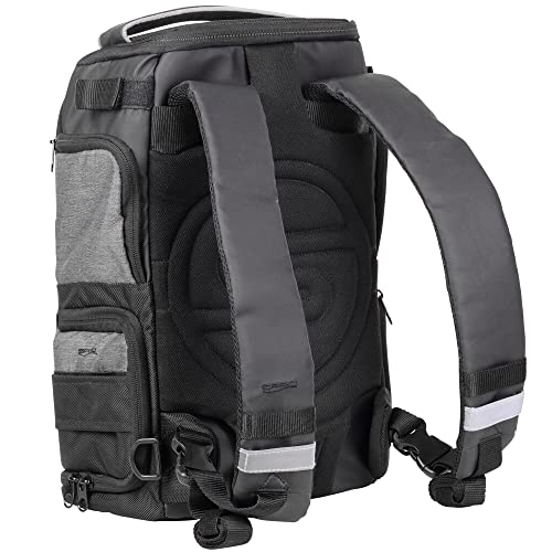 Spro Freestyle Backpack 25 V2 - Mochila de pesca con 4 cajas de pesca, mochila para pesca de spinning, bolsa de cebo