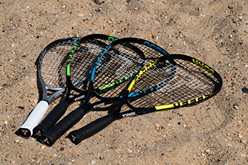 Talbot Torro Juego de Speed Badminton Speed 4400, 2 Raquetas de Aluminio de 54,5 cm, 3 Volantes Resistentes al Viento, en una Bolsa 3/4, 490114