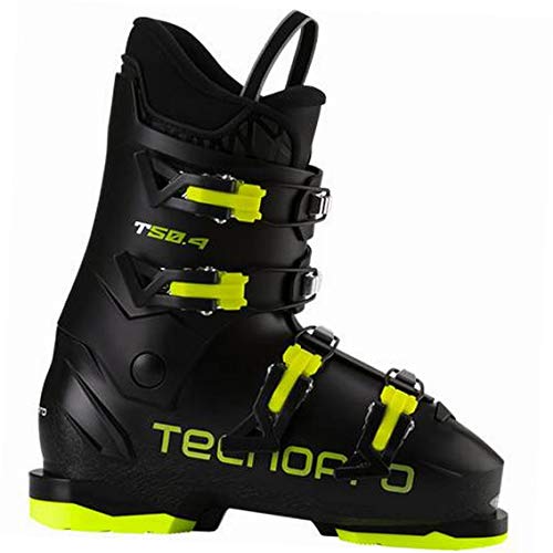 TECNOPRO T50-4 Botas de Esqui, Black/Yellow, 24,5