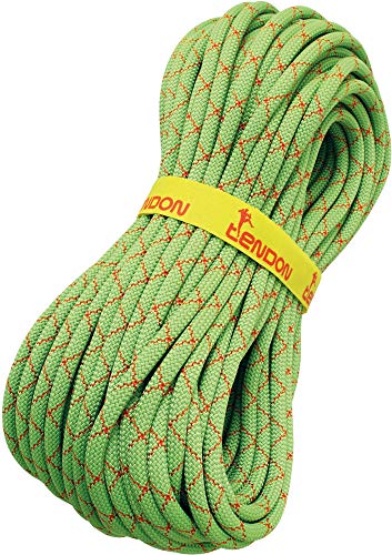 TENDON Climbing Rope Smart Lite 9.8mm - Green, Polyamide, 40m by Tendon