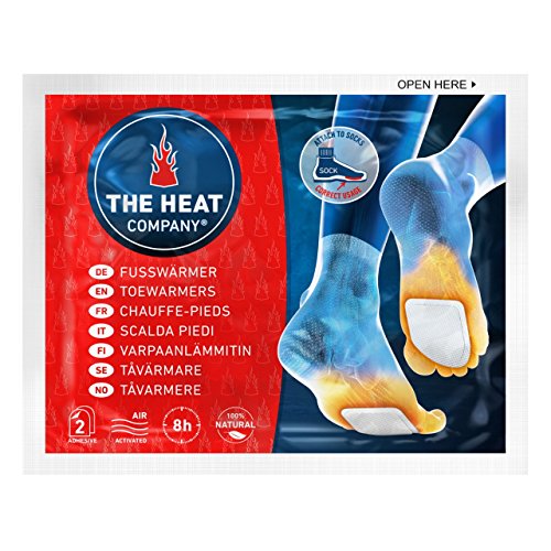 The Heat Company Soporte calentador | 8 horas pies calientes | compatible con todos los zapatos | extrafinos – Comodidad | listo | 100% natural, autoadhesivo, 5, 15 o 40 pares, 40 Paar