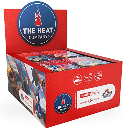 The Heat Company Soporte calentador | 8 horas pies calientes | compatible con todos los zapatos | extrafinos – Comodidad | listo | 100% natural, autoadhesivo, 5, 15 o 40 pares, 40 Paar