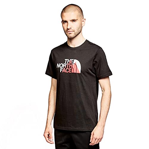 The North Face - Camiseta para Hombre Graphic 1 - Camiseta Estándar - Cuello Redondo - Black, XS