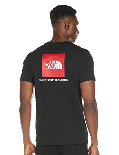 The North Face Red Box, Camiseta Para Hombre, Negro (Black), X-Small