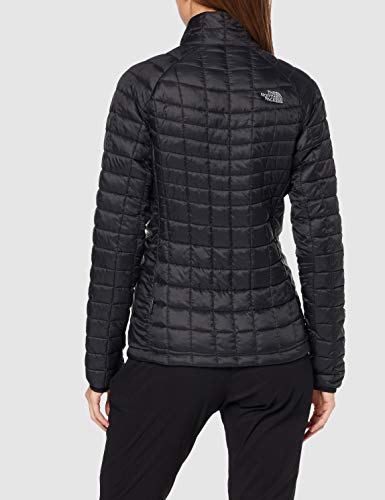 The North Face Sport Jacket Chaqueta Deportiva Thermoball, Mujer, Negro (TNF Black/TNF White), XS