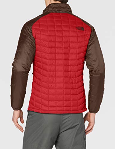 The North Face T93RXD Chaqueta deportiva Thermoball, Hombre, Rojo (Rage Red/Bitter), L