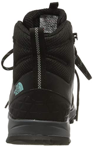 The North Face Womens Litewave Fastpack II Mid WP, Zapato para Caminar Mujer, TNF Black, 46 EU