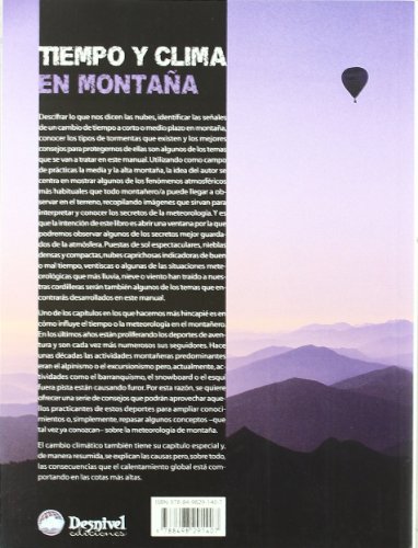 Tiempo y clima en montaña - manual practico de meteorologia (Manuales Grandes Espacios)