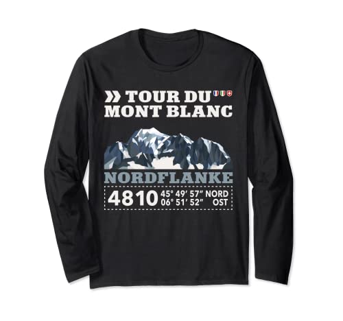 Tour Du Mont Blanc Montblanc - Montblanc para montaña Manga Larga