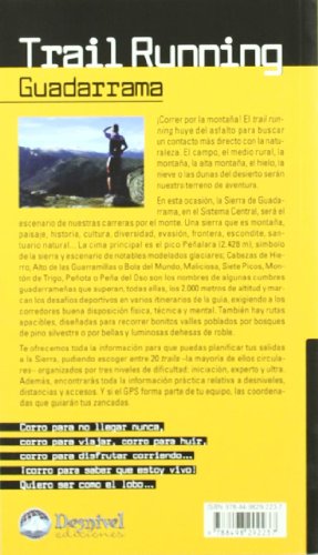 Trail running guadarrama - 20 itinerarios para correr por la montaña (Outdoor (desnivel))