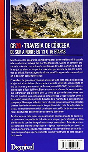 Travesia de Córcega. GR-20