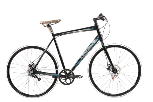 Tretwerk Subs 2.0 Bicicleta de Trekking, Men's, Negro-Azul, 28"