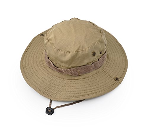 UltraKey Sombrero de Jungla， Sombrero clásico del arbusto del Estilo del Combate del ejército, Visera, Sombrero de la Pesca, Sombrero del Cubo