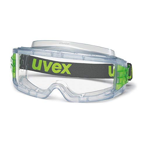 Uvex 9301714 Gafas de visión completa Ultravision - Supravision Excellence - Transparente/Verde-Transparente