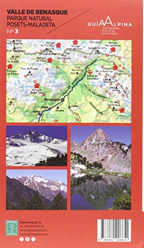 Valle de Benasque. Parque natural Posets-Maladeta, guía excursionista. Editorial Alpina.
